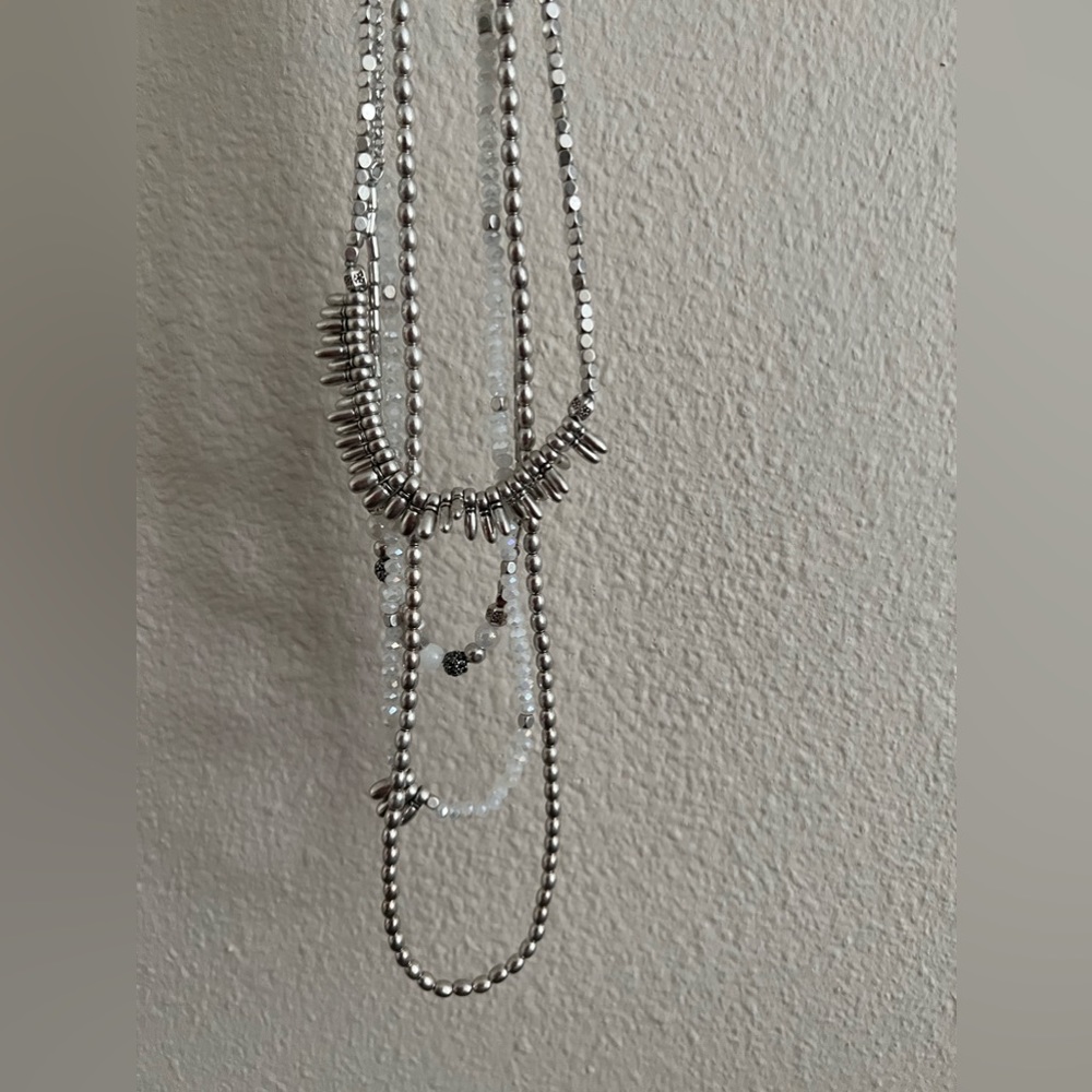 Lucky Brand 4 Strand Beaded Necklace - Picture 6 of 7